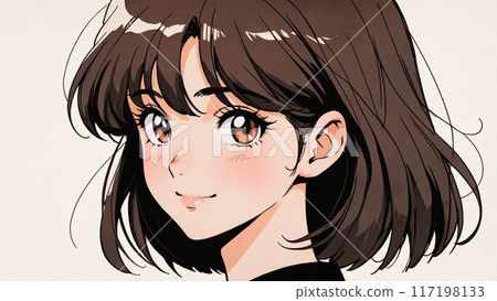 80、90年代復古可愛女孩 117198133