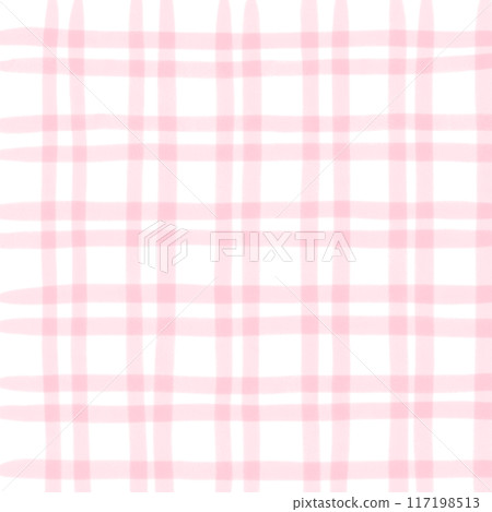 Pink Plaid Hand Drawn Background Overlay Pink Plaid Hand Drawn Background Overlay 117198513