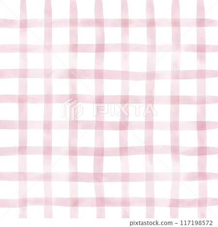 Pink Plaid Hand Drawn Background Overlay Pink Plaid Hand Drawn Background Overlay 117198572