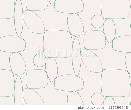 Sea stone wall stylish pattern with green and beige color Sea stone wall stylish pattern with green and beige color 117199448