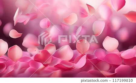 Pink petal 117199810