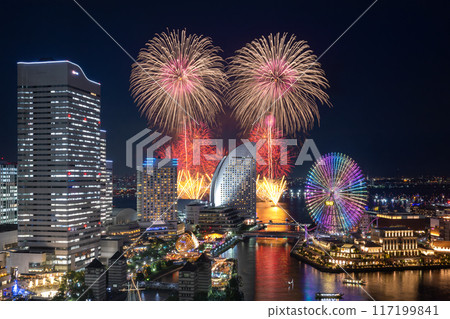 橫濱港未來夜景煙花（港未來智能節） 117199841