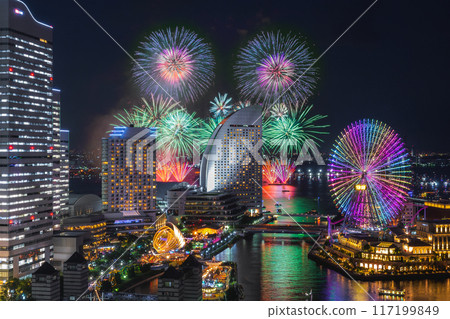 橫濱港未來夜景煙花（港未來智能節） 117199849