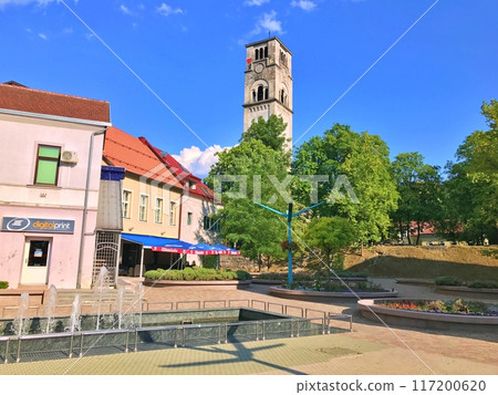 Travel to Europe during summer on holiday, Bihac in Bosnia and Herzegovina. Top destination Travel to Europe during summer on holiday, Bihac in Bosnia and Herzegovina. Top destination 117200620