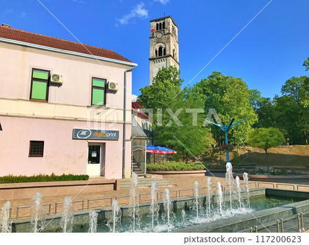 Travel to Europe during summer on holiday, Bihac in Bosnia and Herzegovina. Top destination 117200623