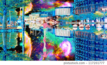 具有鏡面反射的超維度景觀 117201777