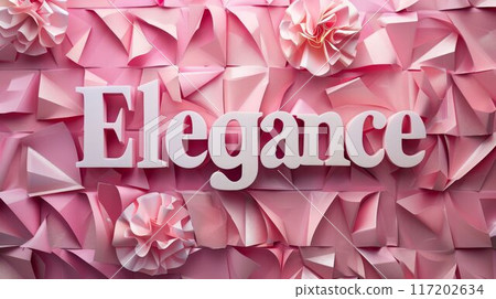 Paper Style and elegant design concept art poster. Paper Style and elegant design concept art poster. 117202634