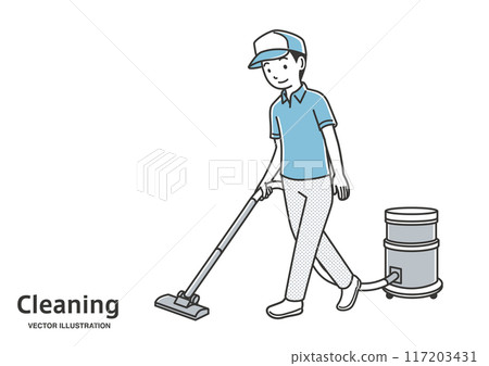 房屋清潔工吸塵 117203431