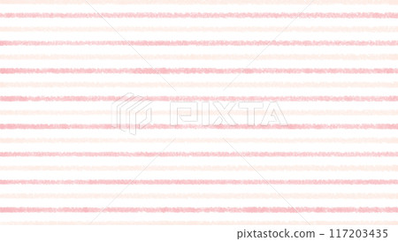 A gentle striped pattern drawn with crayons - Cute - 16:9 117203435