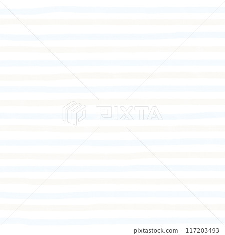 Blue Beige Stripe Hand Drawn Background Overlay 117203493