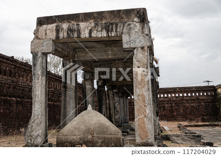 Stone structures at Gomateshwara statue annexe Stone structures at Gomateshwara statue annexe 117204029
