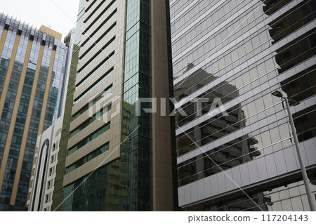 Buildings of Abu Dhabi in United Arab Emirates Buildings of Abu Dhabi in United Arab Emirates 117204143