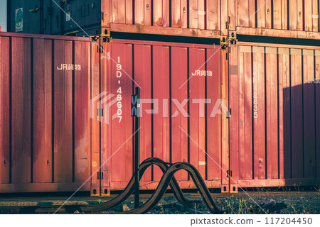 貨運列車貨櫃[松本市] 117204450