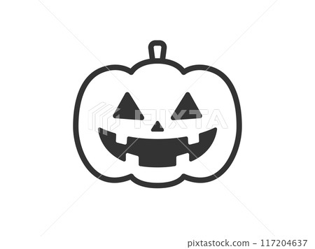 南瓜鬼圖示圖解（畫線） 117204637