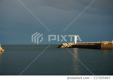 A storm-prone empty port 117205007