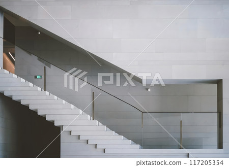 Modern Minimalist Staircase Modern Minimalist Staircase 117205354