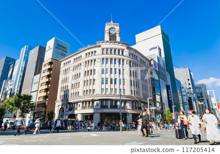 假日銀座行人天堂 117205414