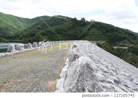Minamiaiki Dam, the highest dam in Japan 117205745
