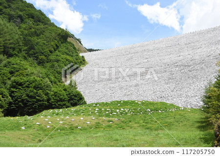 Minamiaiki Dam, the highest dam in Japan 117205750