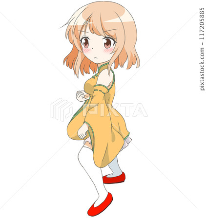 Chinese dress girl 11 Chinese dress girl 11 117205885