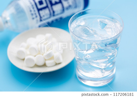 Oral rehydration solution and salt tablets Oral rehydration solution and salt tablets 117206181