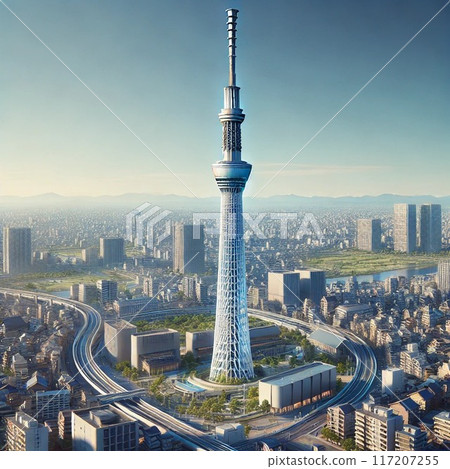 現實的東京晴空塔 現實的東京晴空塔 117207255