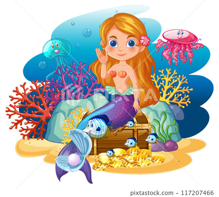 Mermaid and Underwater Friends Adventure Mermaid and Underwater Friends Adventure 117207466