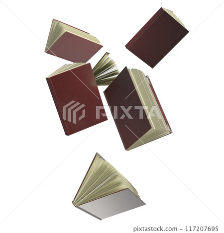 The Book drop in air for education or library concept 3d rendering. The Book drop in air for education or library concept 3d rendering. 117207695