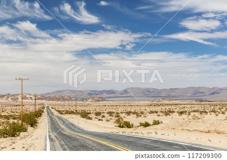 Perspective of a road 117209300