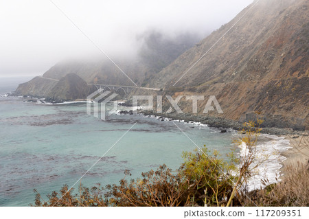 Coastal landscape in California Coastal landscape in California 117209351