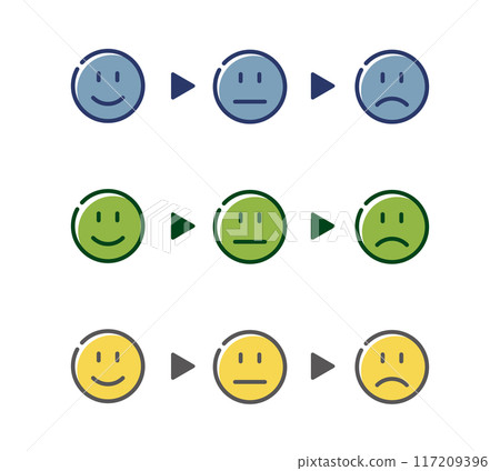 Facial expression set 117209396