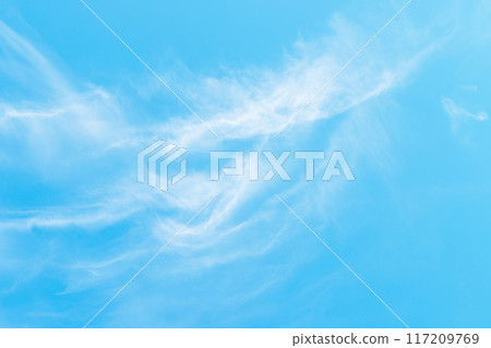 Blue sunny sky 117209769