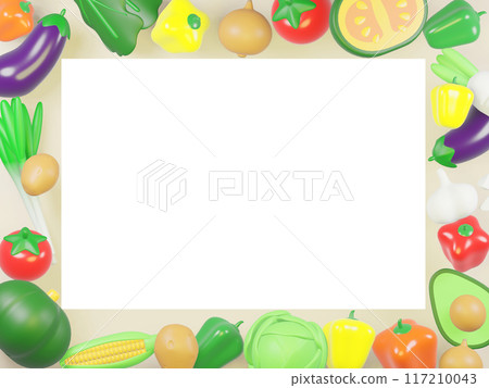 蔬菜3D框架材質 117210043