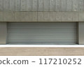 Concrete walls, shutters, building materials 117210252