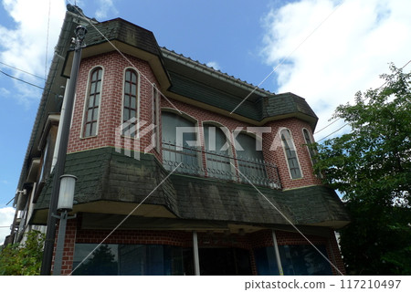 充滿懷舊昭和時代復古氣息的照相館。 117210497