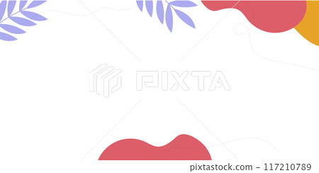 Minimalist Green Foliage Minimalist Green Foliage 117210789