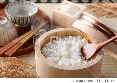 江戶大粒(木製大粒) 只要儲存,米飯就會變得有光澤、鬆軟、美味、新鮮。 江戶大粒(木製大粒) 只要儲存,米飯就會變得有光澤、鬆軟、美味、新鮮。 117211037