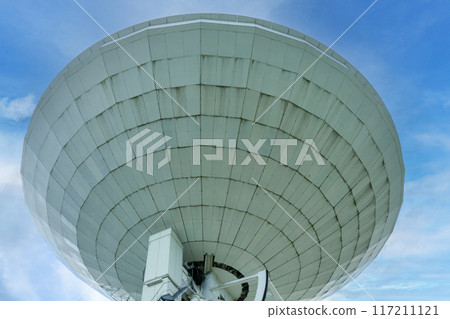 The back side of the 45m radio telescope at Nobeyama Radio Observatory The back side of the 45m radio telescope at Nobeyama Radio Observatory 117211121