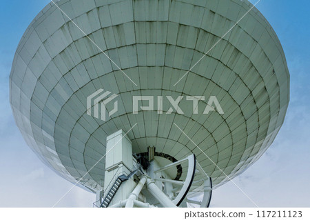 The back side of the 45m radio telescope at Nobeyama Radio Observatory The back side of the 45m radio telescope at Nobeyama Radio Observatory 117211123