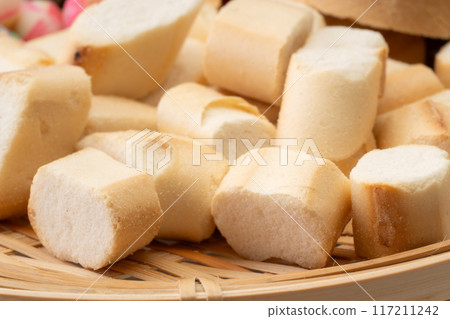 烤小麥麩質的特寫 117211242