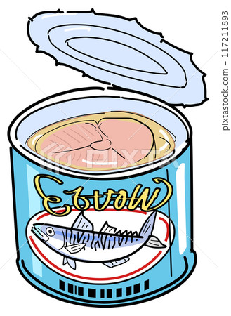 Canned mackerel 117211893