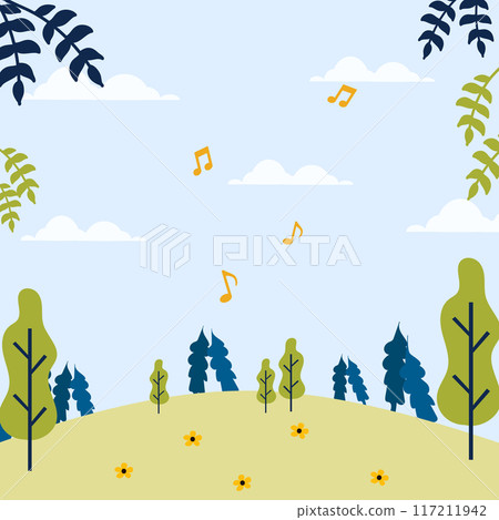 Musical Forest Landscape Musical Forest Landscape 117211942