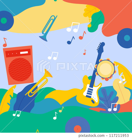 Musical Instruments Arrangement 117211953