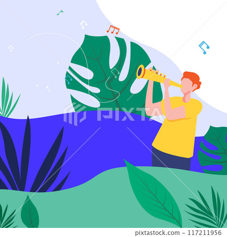 Musical Instruments Arrangement 117211956