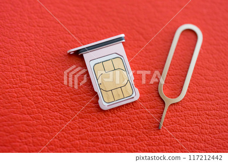 SIM eject pin card tray 117212442