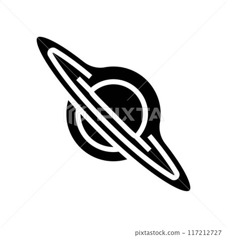 black holes unsolved mystery glyph icon vector illustration black holes unsolved mystery glyph icon vector illustration 117212727