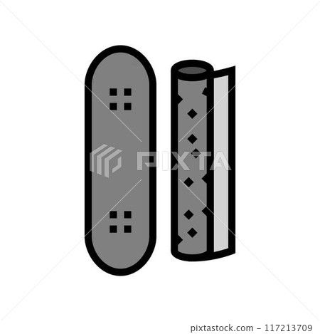 grip tape skate sport color icon vector illustration 117213709