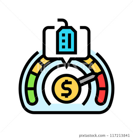 price sensitivity consumer behavior color icon vector illustration price sensitivity consumer behavior color icon vector illustration 117213841