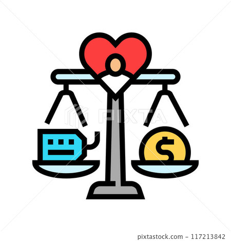 perception value consumer behavior color icon vector illustration perception value consumer behavior color icon vector illustration 117213842
