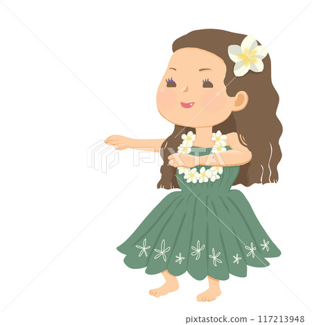 Hula dancer 117213948